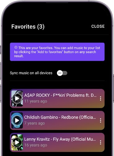 MyMP3 App